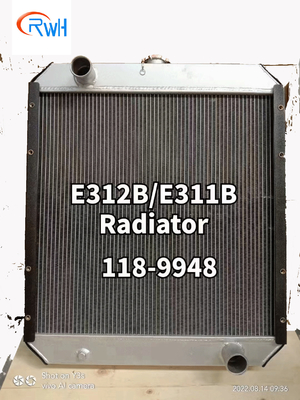 قطع غيار الحفارات ذات الحجم القياسي 118 9948 CAT Radiator E311B E312B