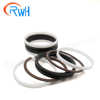 RWH ختم مكبس هيدروليكي PTFE NBR NCF للحفارة الزاحفة