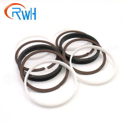 RWH ختم مكبس هيدروليكي PTFE NBR NCF للحفارة الزاحفة