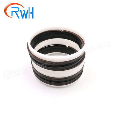 RWH ختم مكبس هيدروليكي PTFE NBR NCF للحفارة الزاحفة