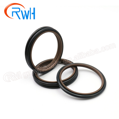 حلقة العازلة الهيدروليكية المطاط PTFE لمحلات إصلاح الآلات