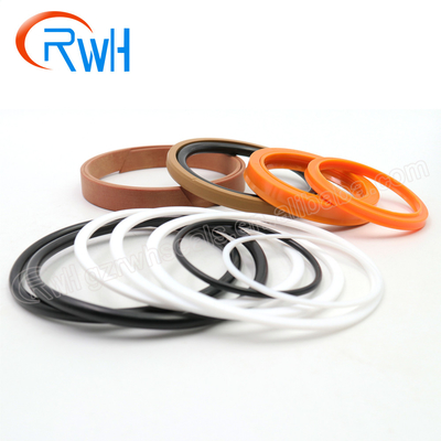 550/42847 JCB ختم عدة ، أطقم إصلاح رام هيدروليكية من نسيج الفينول PTFE