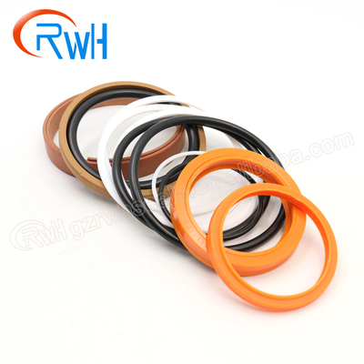550/42847 JCB ختم عدة ، أطقم إصلاح رام هيدروليكية من نسيج الفينول PTFE