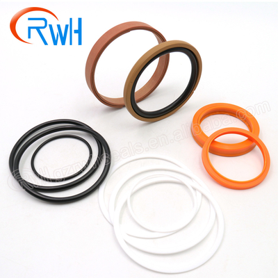 550/42847 JCB ختم عدة ، أطقم إصلاح رام هيدروليكية من نسيج الفينول PTFE