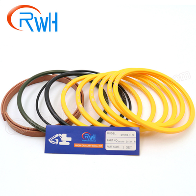 طقم أدوات ختم الحفار الواقف R220LC-9 طقم إصلاح مفصل المركز لهيونداي
