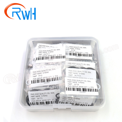 NBR / PTFE Komatsu ختم عدة صمام التحكم لحفارة PC71