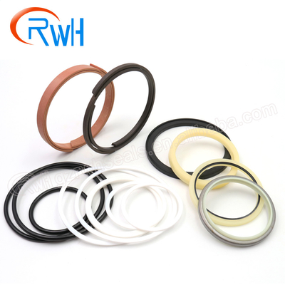 طقم ختم حفارة فولفو EC210B طقم ختم أسطوانة هيدروليكية PTFE NBR مادة البولي يوريثان