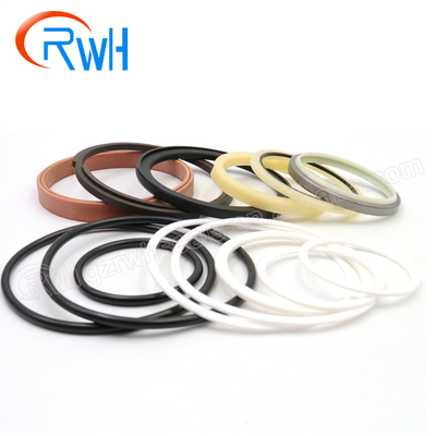طقم ختم حفارة فولفو EC210B طقم ختم أسطوانة هيدروليكية PTFE NBR مادة البولي يوريثان