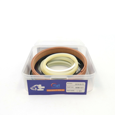 EX70 إصلاح Hitachi ختم عدة PTFE هيدروليكي أسطوانة ختم أطقم