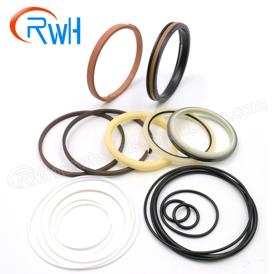 R220LC-9 طقم ختم حفارة Hyundai ، طقم ذراع أسطوانة PTFE