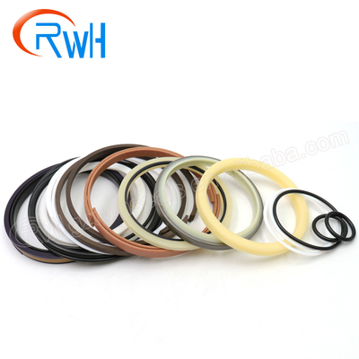 R220LC-9 طقم ختم حفارة Hyundai ، طقم ذراع أسطوانة PTFE