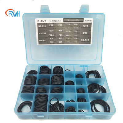 Giant Gland NBR O Ring Box Black للحفارة Daewoo Doosan