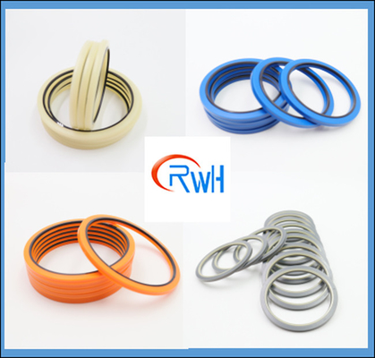 GSJ HBY الهيدروليكية العازلة حلقة PTFE المطاط البني ضمان 3 أشهر